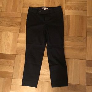 Black cropped trouser